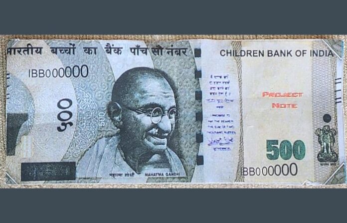 fake note