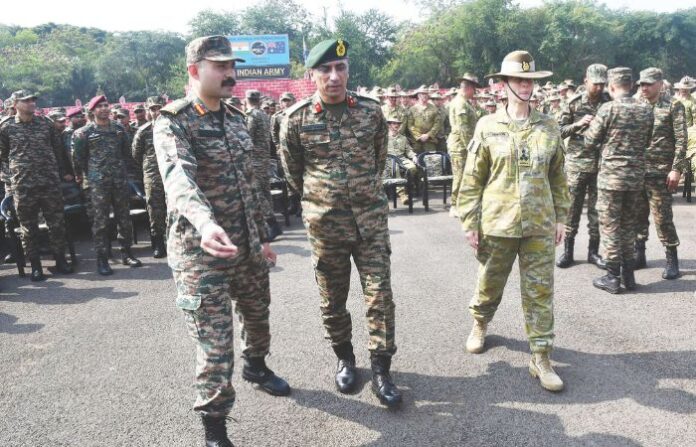 india australia military exercise