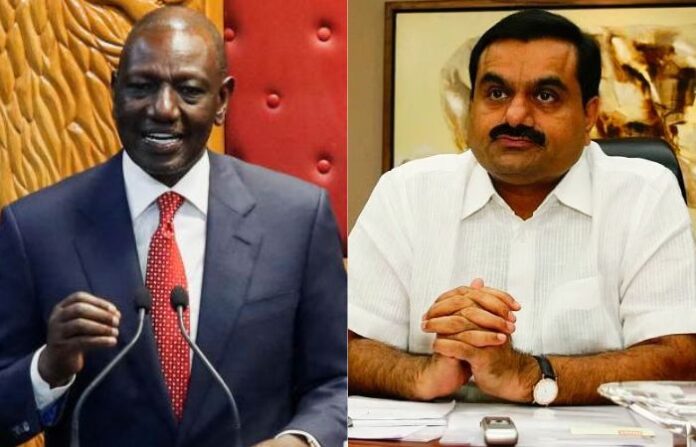 kenya president adani