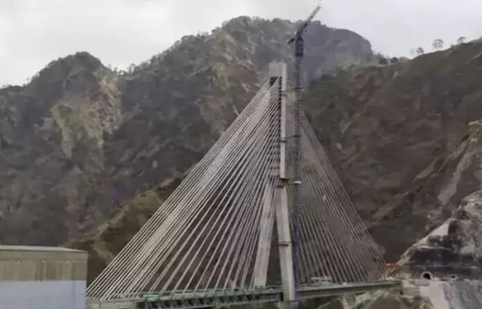 cable-stayed railway bridge