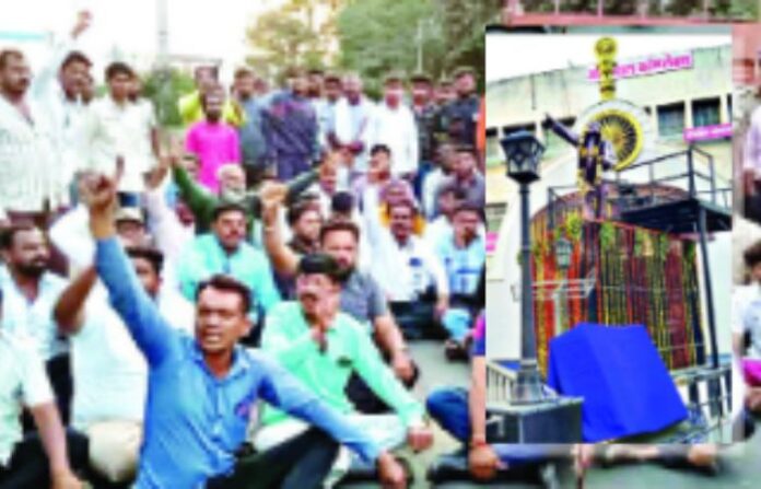 parbhani dr ambedkar statue parbhani dr ambedkar statue