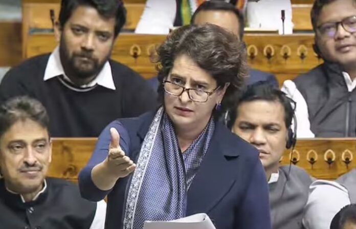 priyanka gandhi lok sabha speech