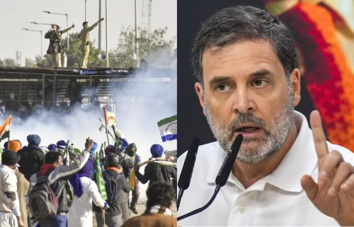 rahul gandhi on farmers protest