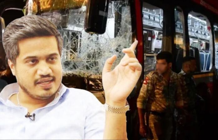 rohit pawar on best bus accident rohit pawar on best bus accident