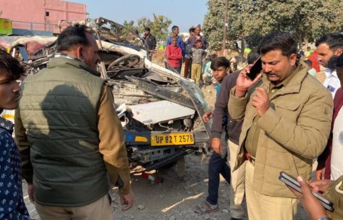up accident