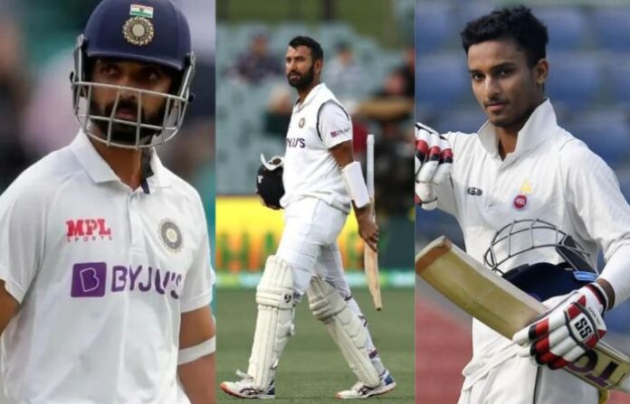 Ajinkya Rahane, Cheteshwar Pujara And Ayush Badoni