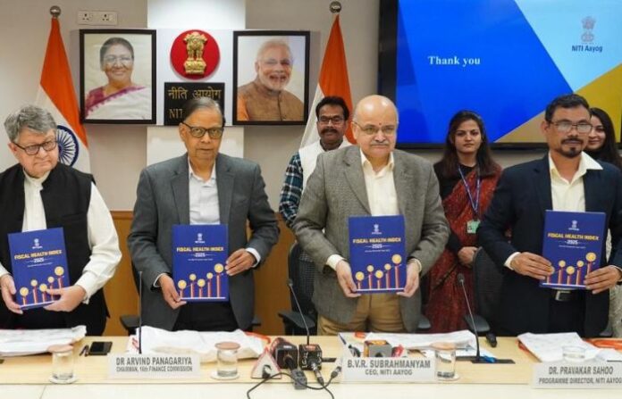 Niti Aayog Financial Health Index 2025