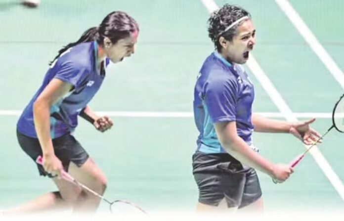 Trisha Jolly and Gayatri Gopichand
