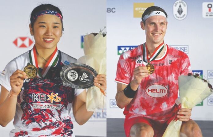 Victor Axelsen and Anne Se Young