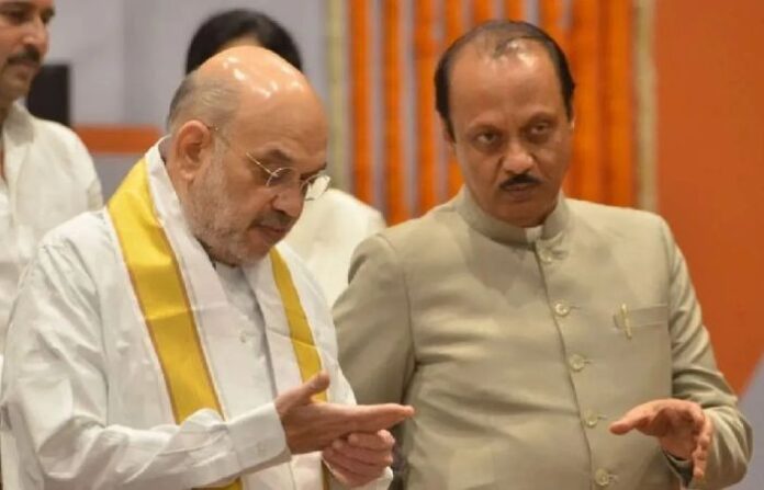 ajit pawar meet amit shah