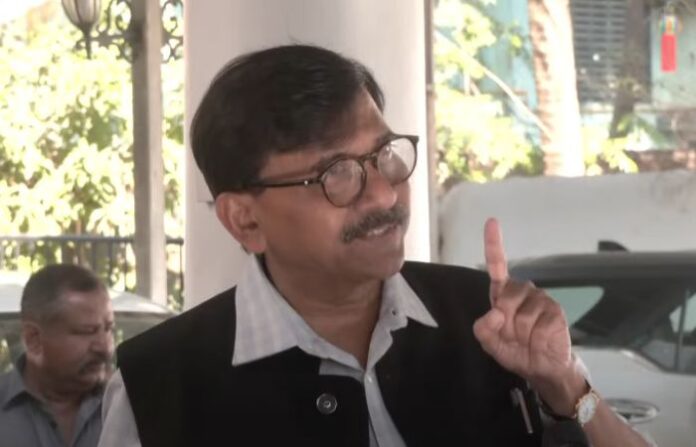 sanjay raut on eknath shinde