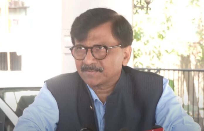 sanjay raut on eknath shinde