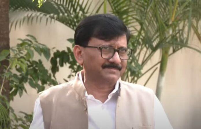 sanjay raut on eknth shinde