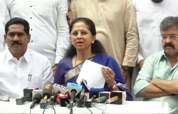 supriya sule walmik karad