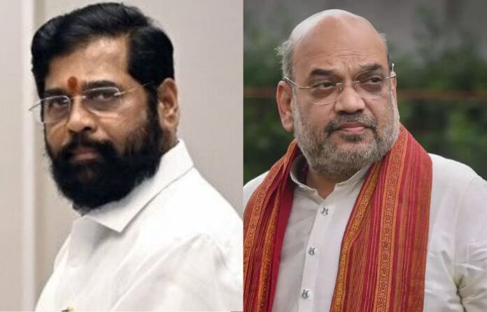 Eknath Shinde And Amit Shah