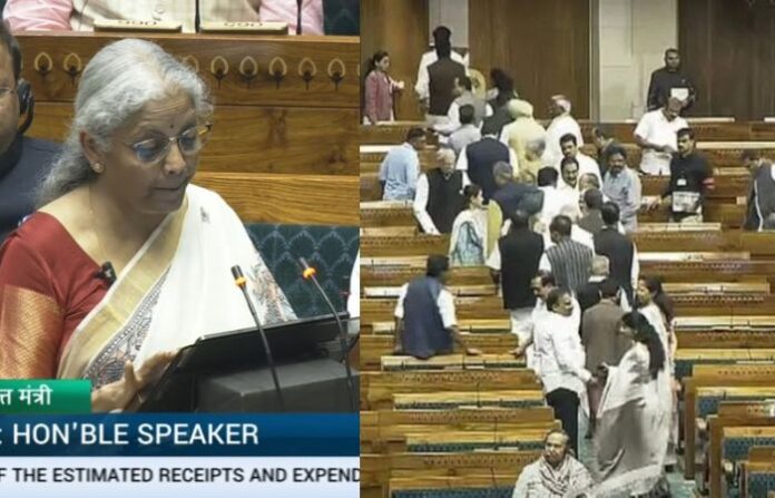 Opposition walks out of Lok Sabha
