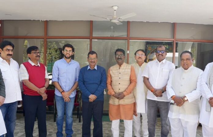 aaditya thackeray ajrvind kejriwal