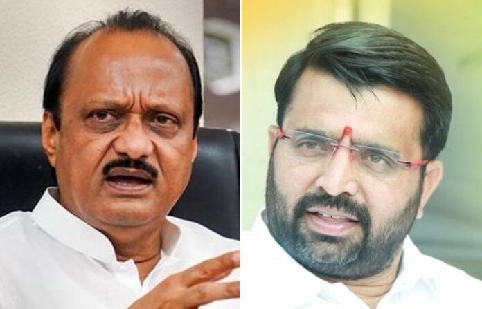 ajit pawar mahesh landge