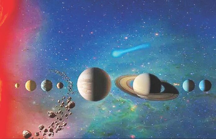 all seven planets in a single frame