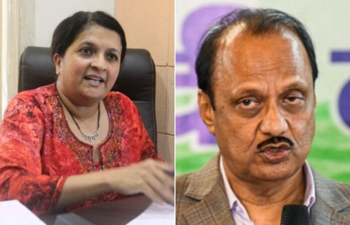 anjali damania ajit pawar
