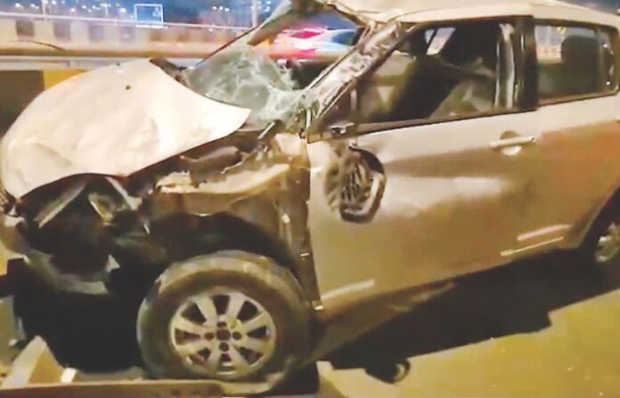 coastal road accident