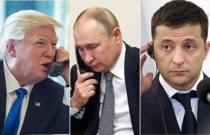 donald trump vladimir putin volodymyr zelensky