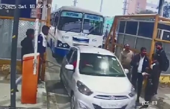 haryana toll incident