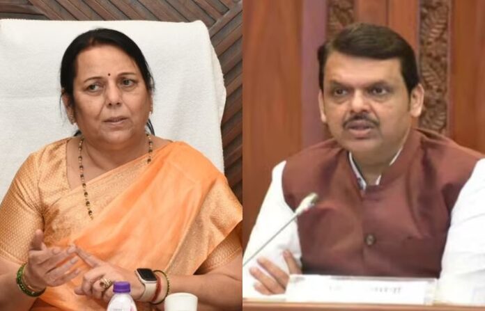 neelam gorhe and devendra fadnavis