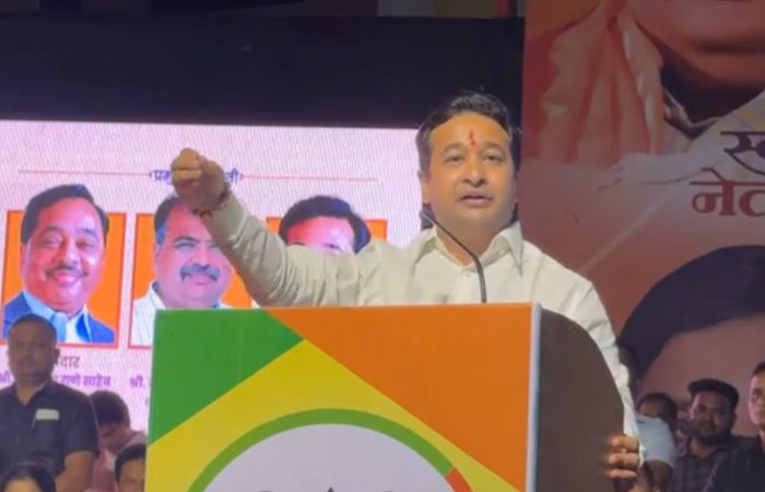 निधी पाहिजे तर भाजपात या, नितेश राणे पुन्हा बरळले; महाविकास आघाडीचे सरपंच असतील तिथे एक रुपयाही देणार नाही
