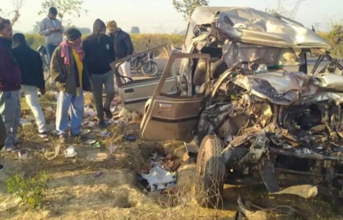 prayagraj accident