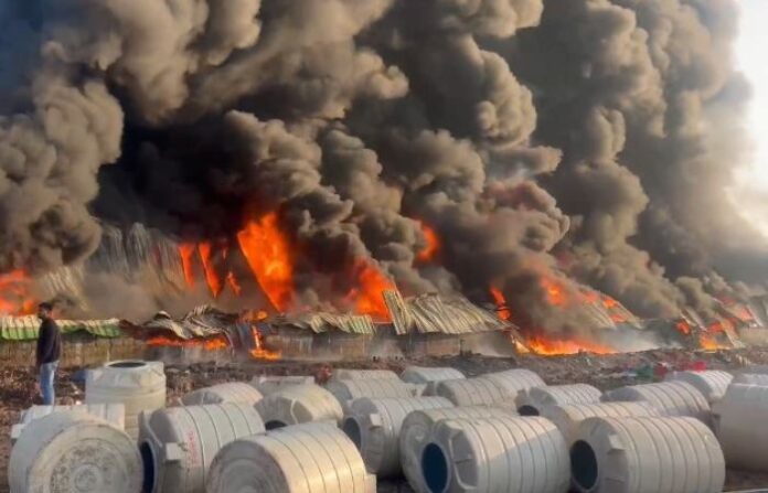 sangli fire