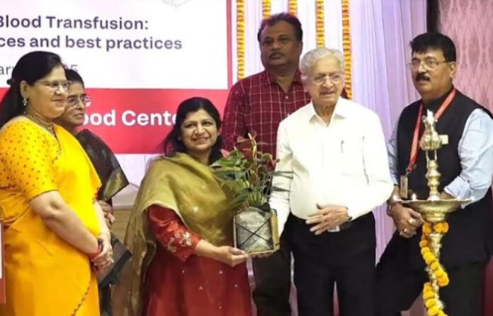 subhash desai on blood bank