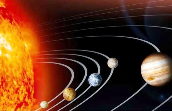 sun and galaxy