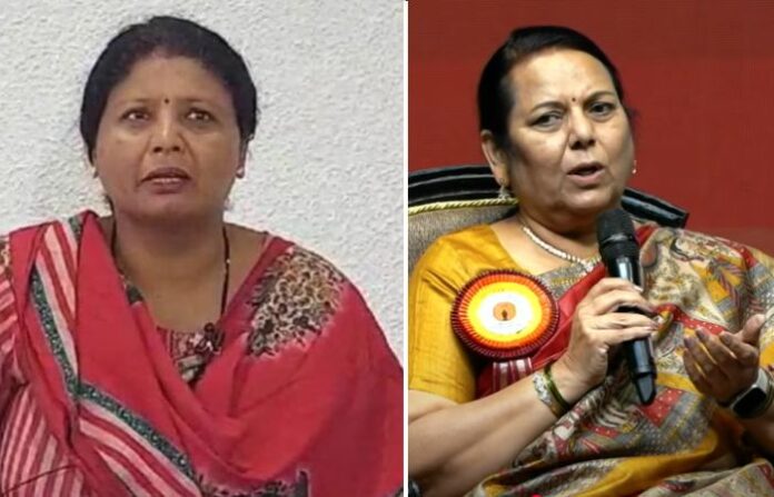 sushma andhare and neelam gorhe