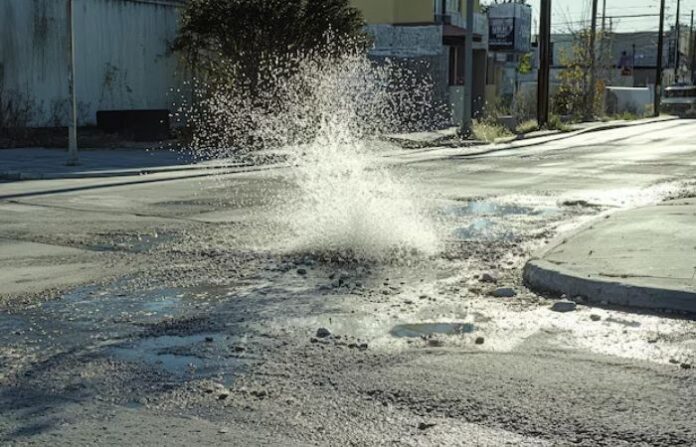 water pipe leakage