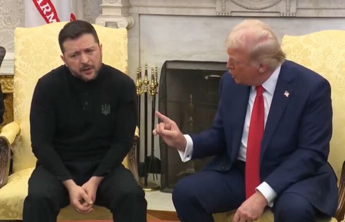 donald trump and Volodymyr Zelenskyy