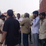 telangana-police-took-action-on-vehicles-maharashtra-border-villagers-angry
