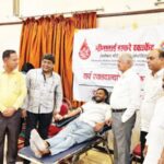 shiv sena blood donate camp