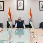 Jammu and Kashmir CM Omar Abdullah during a meeting