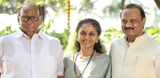 NCP sharad pawar ajit pawar supriya sule
