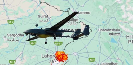 air defence system at lahore has been neutralised