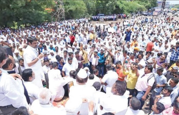 almatti dam protest