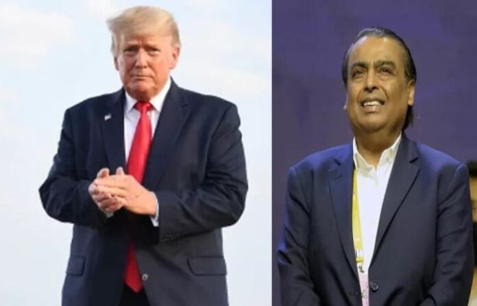 ambani and trump