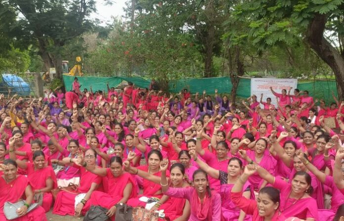 asha sevika protest