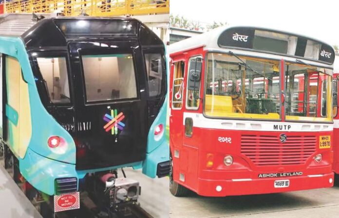 bus and metro