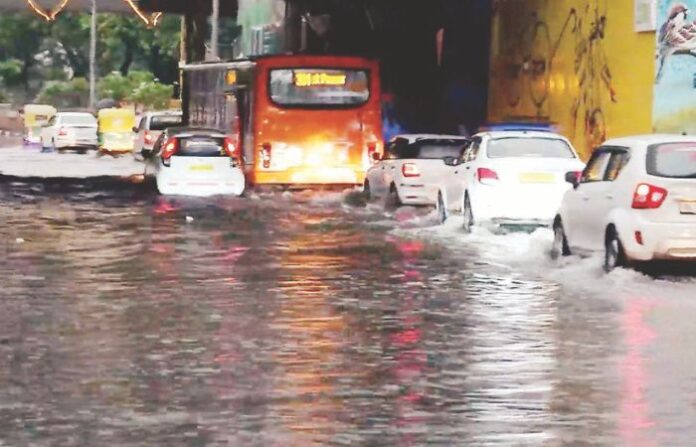 delhi rain