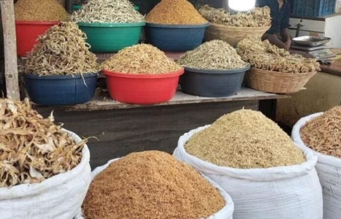 dry fish