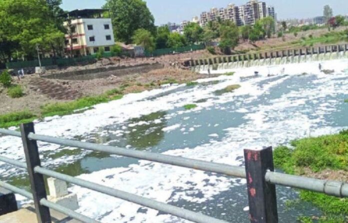 indrayani river pollution