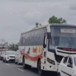 गावावरून परतणाऱ्या चाकरमान्यांचा मुंबई-गोवा महामार्गावर खोळंबा; 6 किलोमीटरच्या रांगा