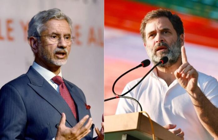 rahul gandhi and s jaishankar